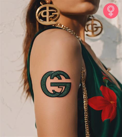 gucci symbol tattoo|unique gucci tattoos.